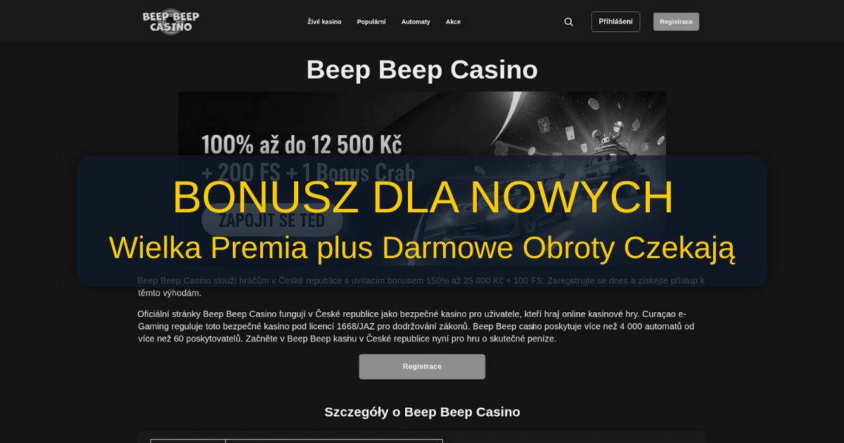 Beep Beep Casino Polska